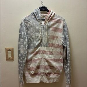 Denim & Supply Ralph Lauren American flag full-zip hoodie